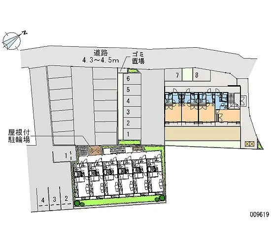 ★手数料０円★高石市綾園　月極駐車場（LP）